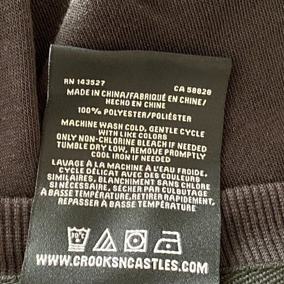 NWT Crooks & Castles Medusa Sweatshirt - Picture 5 of 10